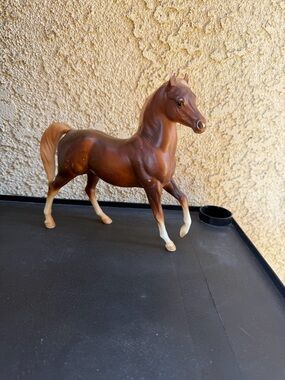 Vintage Breyer Arabian Stallion Sorrel Horse #3055 Breyer Molding Co USA